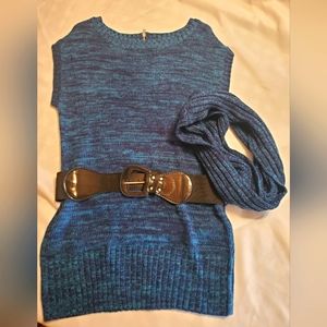 It's Our Time Turquoise Sweater top